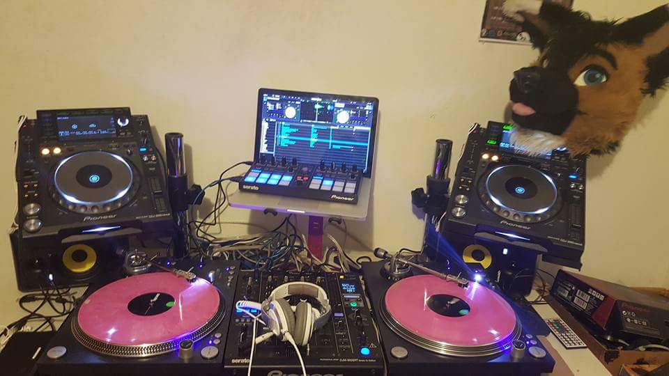 My DJ setup